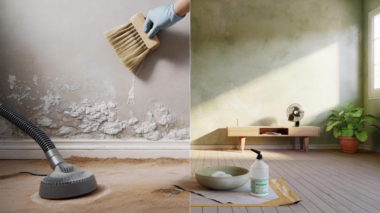 Saltpetre on your walls? Natural, effective ways to get rid of it for good